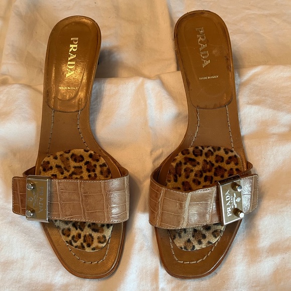 Prada Carmel Sandals - Picture 1 of 5